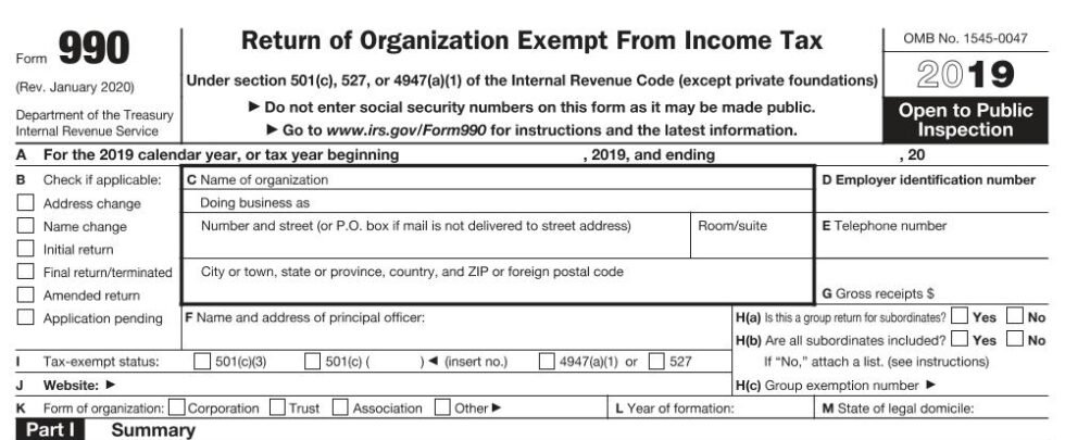 990 Form